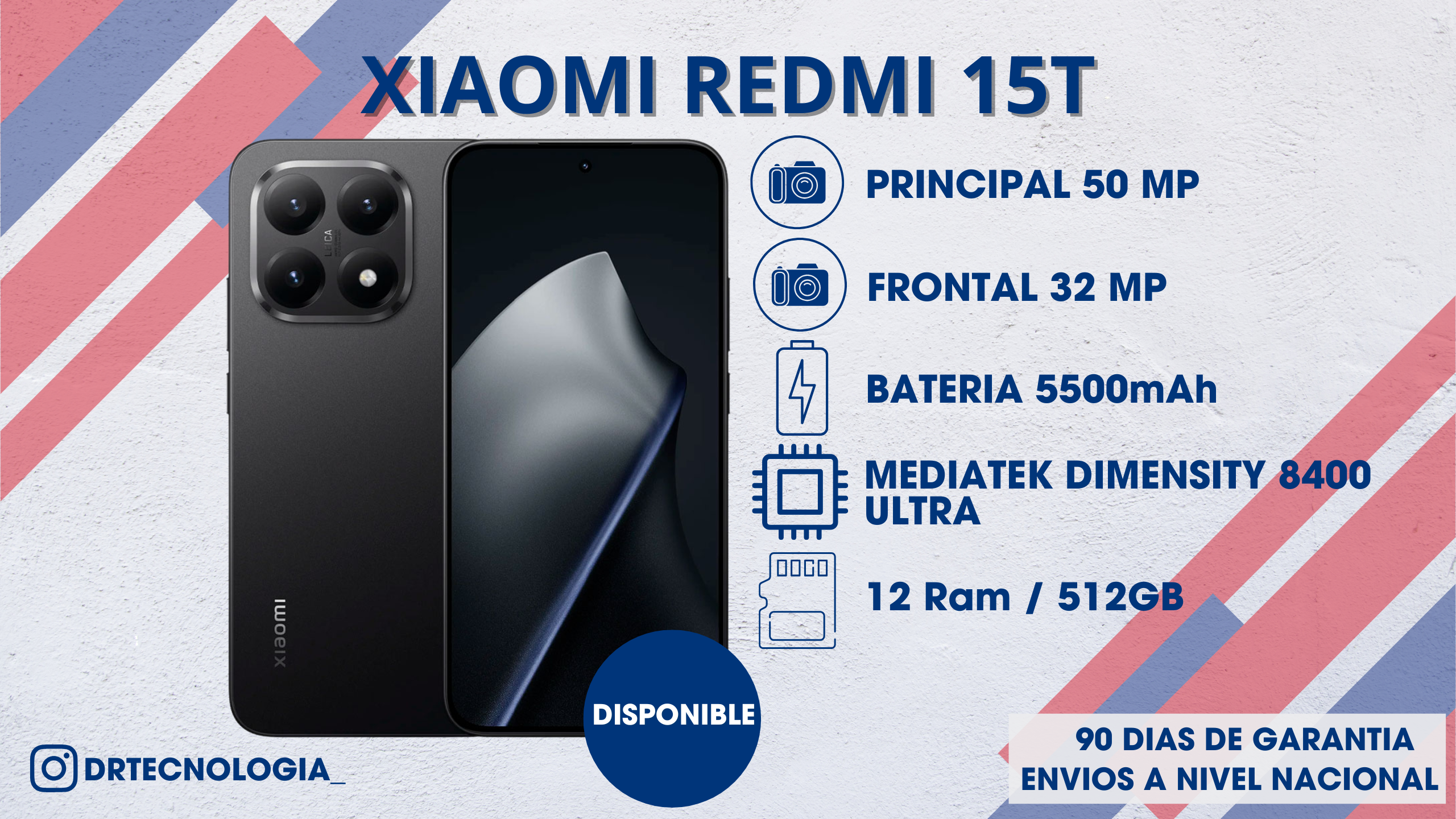 TELEFONO XIAOMI REDMI 15T 12/512GB 
